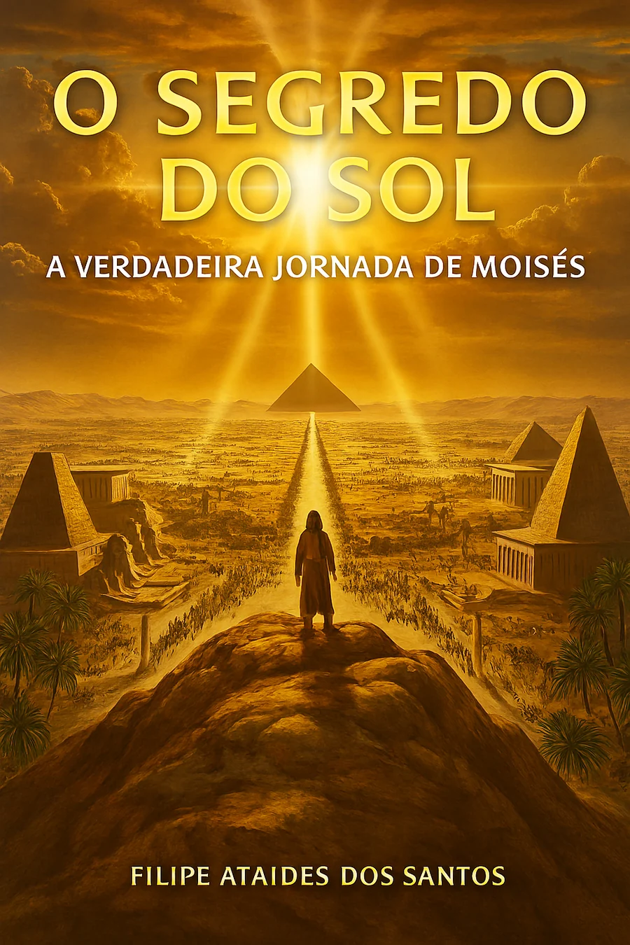 Capa do livro O Segredo do Sol: A Verdadeira Jornada de Moisés