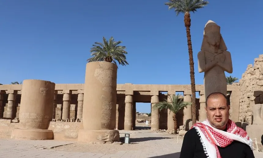 Colunas do templo de Karnak